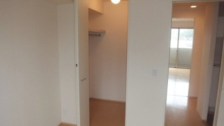 シエルブルーの収納|ウォークインクローゼットです