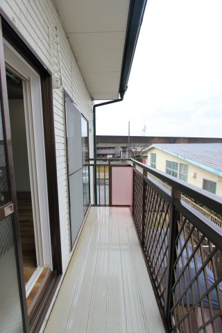 サンシャインⅡのバルコニー|参考写真です。現況優先。