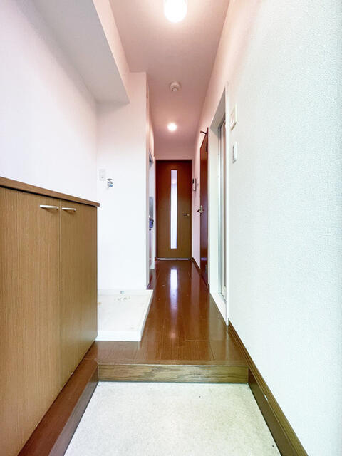 ハイツセイホⅢの玄関