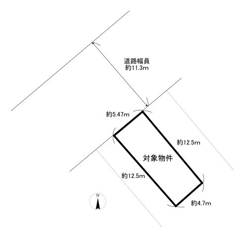 神幸町8番5号（A-27）の土地図