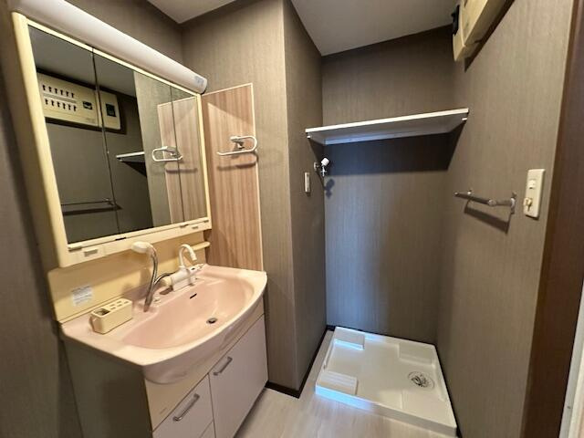 ソレイユ廣川の洗面所