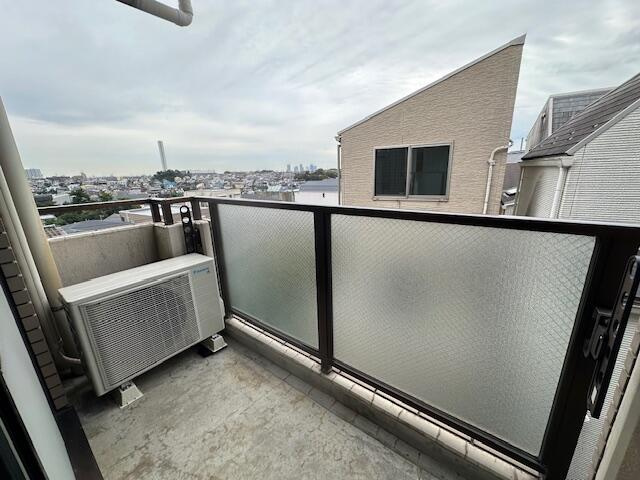 ソレイユ廣川のバルコニー