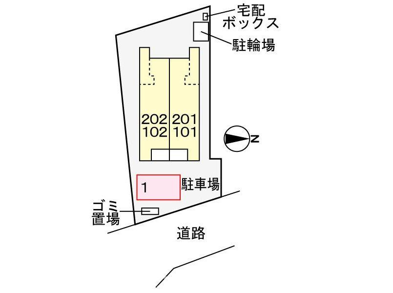 カンファーツリーハウスの区画図
