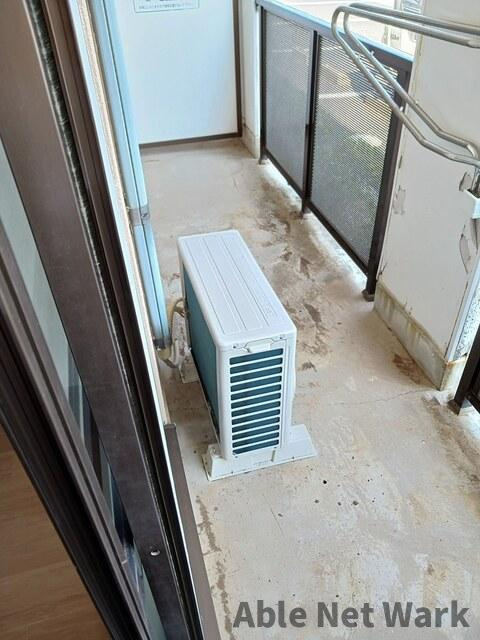 パルテールAのバルコニー|お洗濯にも便利なバルコニー付き