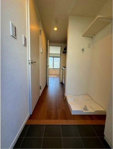 練馬区北町１丁目のアパートの玄関