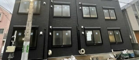 練馬区北町１丁目のアパートのエントランス