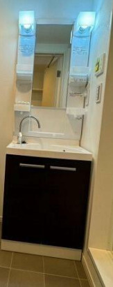 練馬区北町１丁目のアパートの洗面所