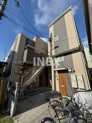 横浜市鶴見区矢向５丁目のアパートの外観