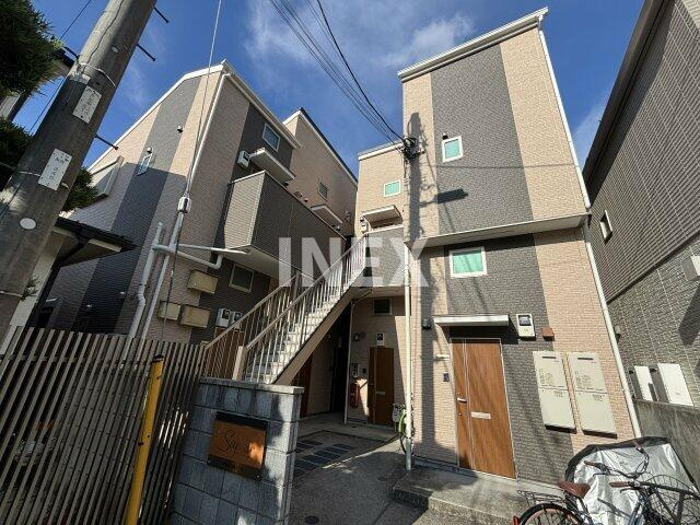 横浜市鶴見区矢向５丁目のアパートの外観