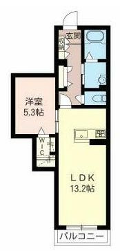 アルフラット西青木の間取り