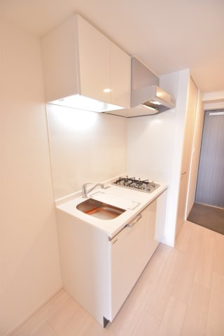 大阪市都島区東野田町１丁目の賃貸マンションのキッチン