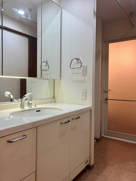 レクセルマンション武蔵野台の洗面所