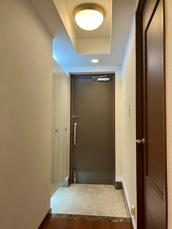 レクセルマンション武蔵野台の玄関