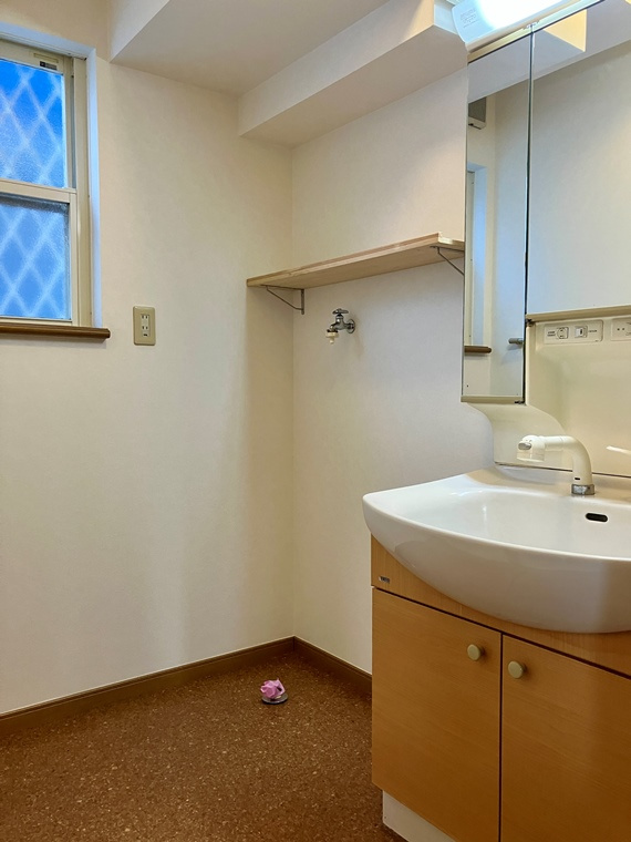 下瀬谷戸建の洗面所