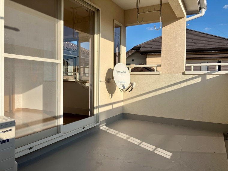 下瀬谷戸建のバルコニー