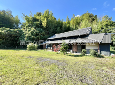 【外観】 | 掛川市安養寺 店舗にオススメな古民家物件 | 土地面積:621.58㎡