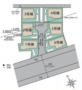 【区画図】 | ご家族様のプライベート空間が確保できる素敵な間取りです。また敷地ゆったりですので、おうち時間を楽しむのにもぴったりですね♪
