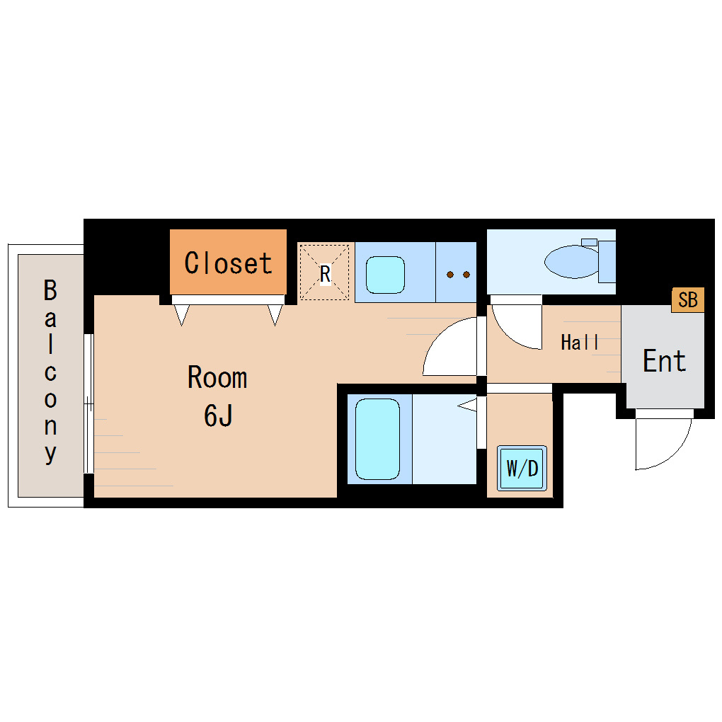 Canaan heim (カナンハイム）の間取り