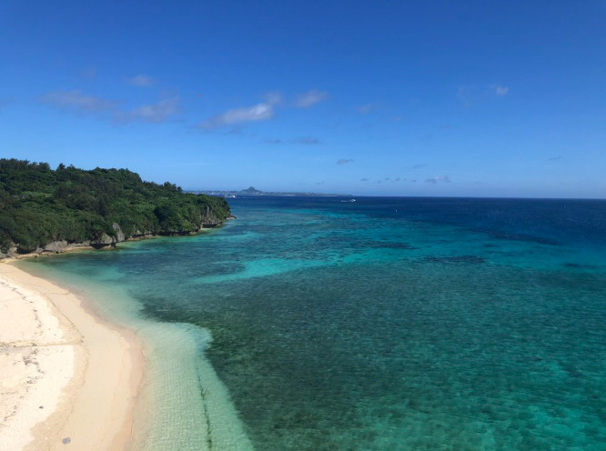 ☆本部町瀬底土地の周辺