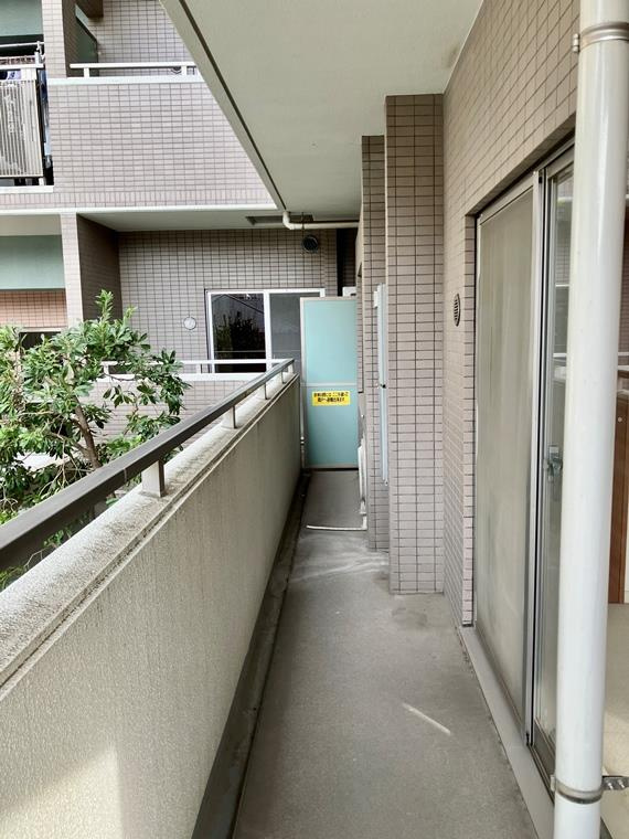 幡ヶ谷ハイムグランシスのバルコニー