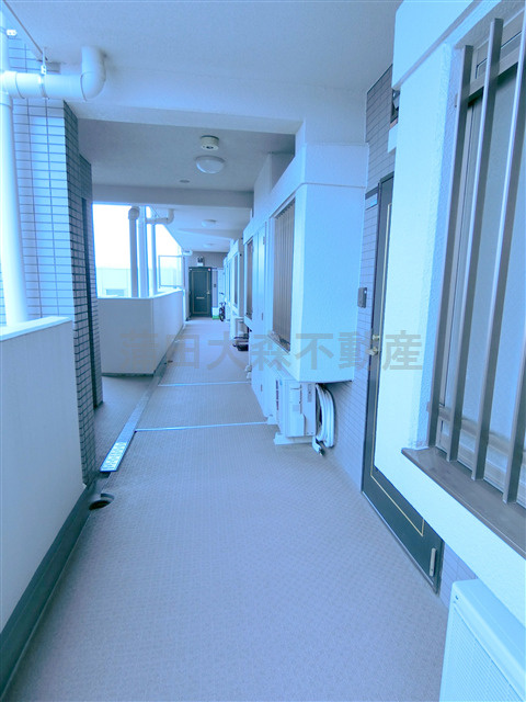 レジデンス多摩川西六郷のその他共用部分|共用廊下