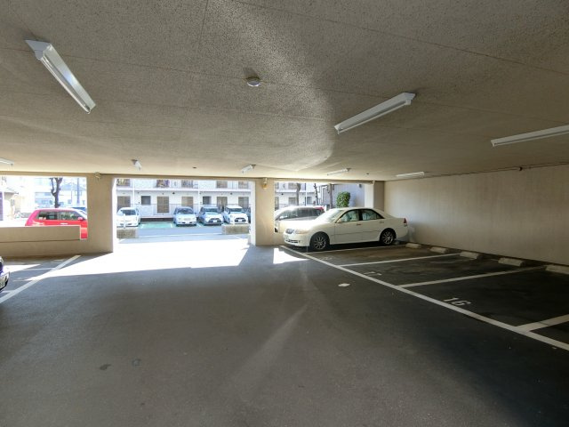 Dio花水木の駐車場