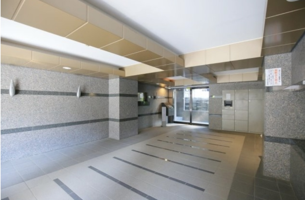 練馬区貫井２丁目の賃貸マンションのエントランス