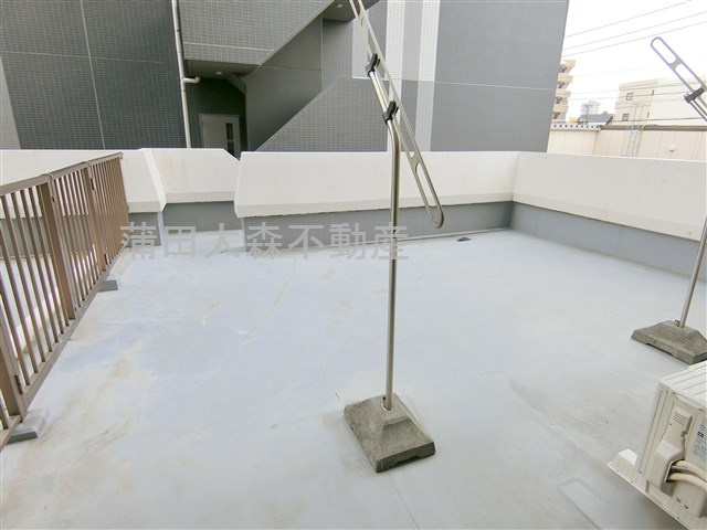 レジデンス多摩川西六郷のバルコニー|ルーフバルコニー