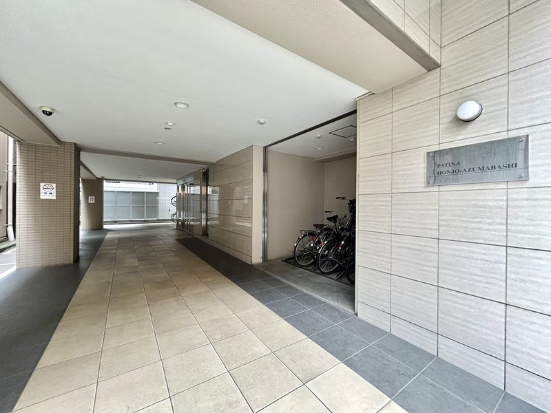 パティーナ本所吾妻橋のエントランス