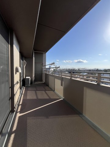 サーパス熊谷駅前のバルコニー