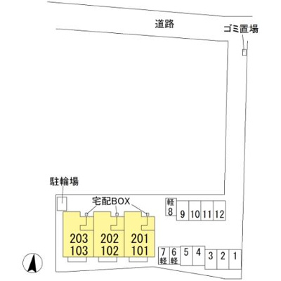 【区画図】 | ルミクレアコート
