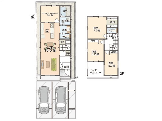 春日井市小木田町(全2棟)A区画