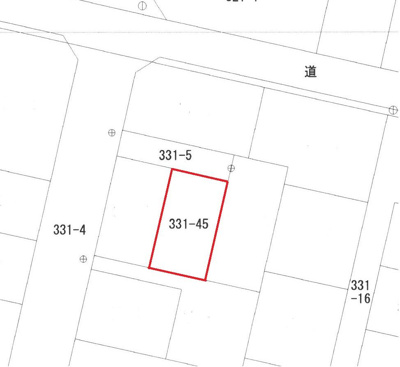 【区画図】 | 鳥取市面影2丁目　中古戸建て