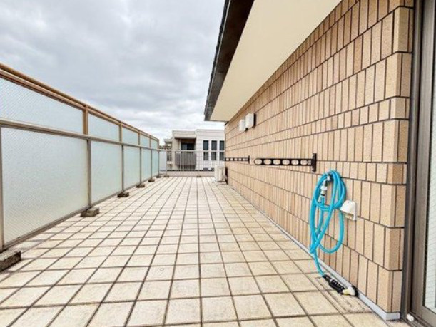 セレッソコート芦屋大原のバルコニー