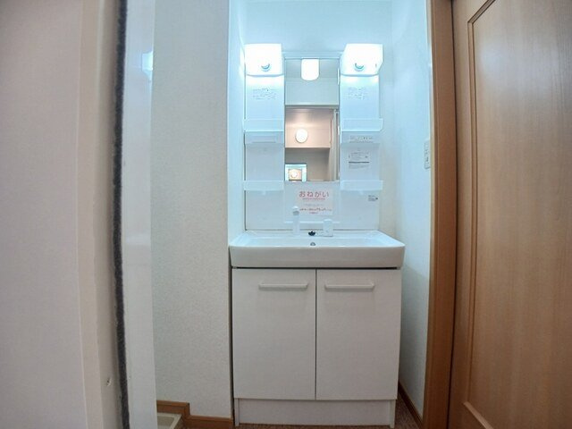 サンパティーク遠賀Ⅱの洗面所