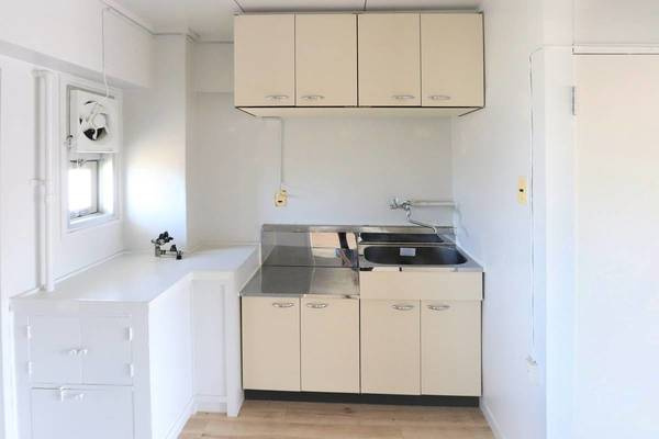 ビレッジハウス萩原4号棟のキッチン|ビレッジハウスの同一物件・同一タイプの間取りの写真です