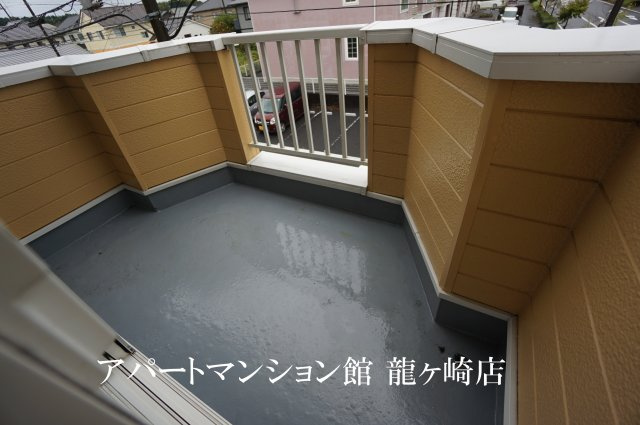 ベルデュール白羽Cのバルコニー