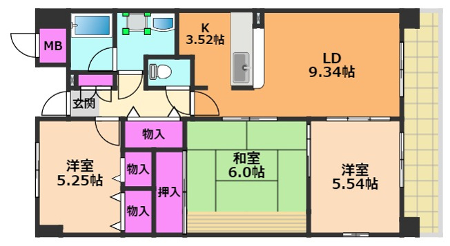 【間取り】 | セリーゼ茨木