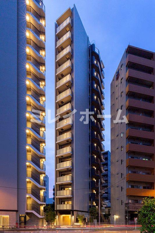 クレヴィアリグゼ北品川Ⅱステーションコートの外観パース