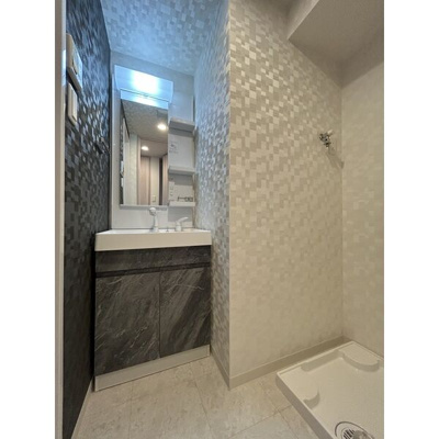 【洗面所】 | S-RESIDENCE四日市安島aloggio | ※同建物同型別のお部屋※反転タイプ
