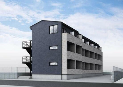 【外観パース】 | ＭＥＬＤＩＡ新秋津 | 外観パースです。