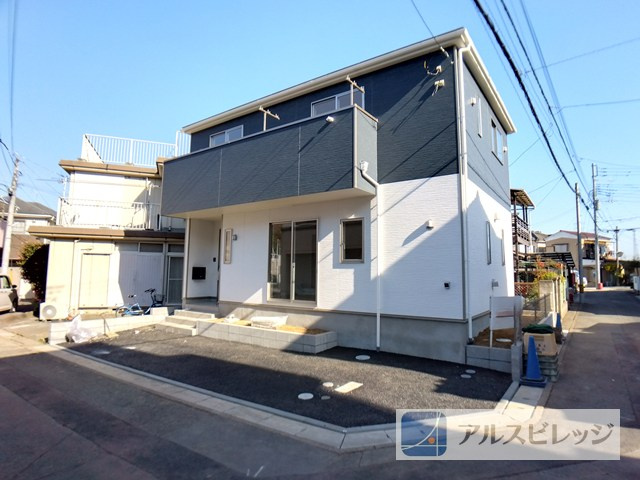 新築/朝霞市岡３丁目　第３全１棟の外観|物件の外観です