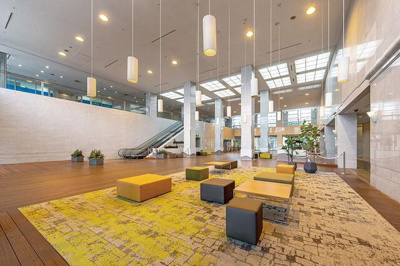 【ロビー】 | 天翔オフィス天王洲ファーストタワー | 毎日通るロビーはこのようになっています