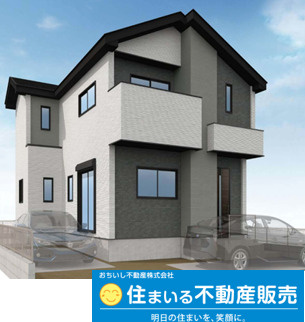 福岡市南区老司8期　1号棟の外観パース