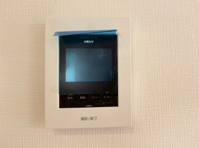 Adoble+アドブル＋小倉南区葛原東2丁目2期　【小倉南区　新築戸建て】の防犯設備|お子様のお留守番にも安心なＴＶモニター付インターフォン　【小倉南区　新築戸建て】