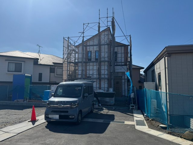 Adoble+アドブル＋小倉南区葛原東2丁目2期　【小倉南区　新築戸建て】の外観|現地撮影　2025,11,11　Adoble+アドブル＋小倉南区葛原東2丁目2期　【小倉南区　新築戸建て】