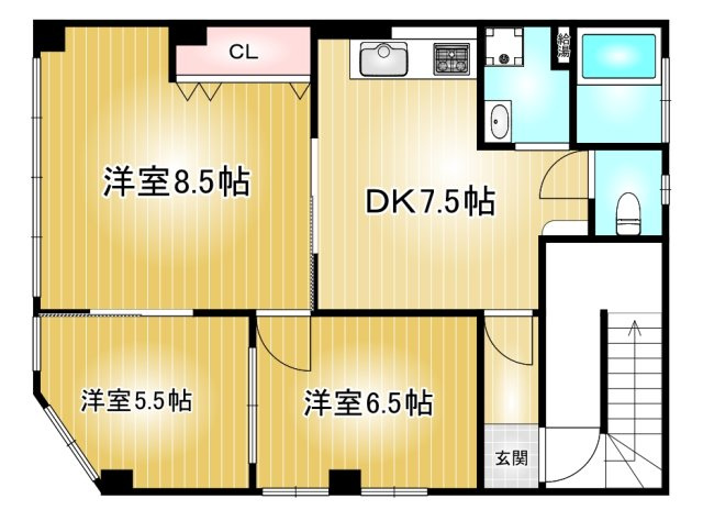 三鈴屋ビル|名古屋市の賃貸ならMy賃貸の間取り|三鈴屋ビル