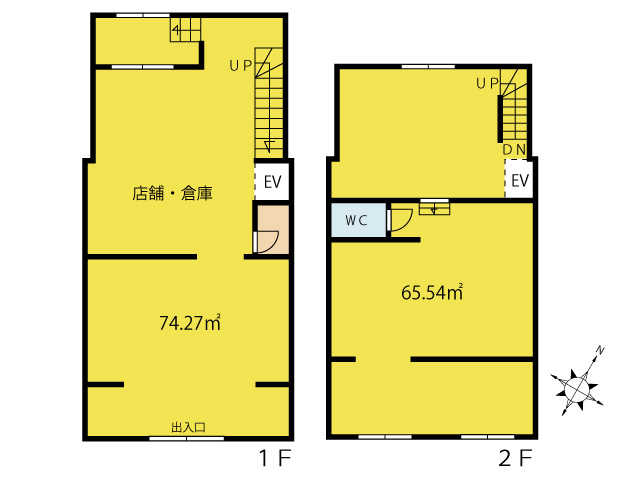 鎌倉市今泉台　２階建て貸倉庫の画像