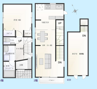 【間取り】 | 品川区二葉2丁目
