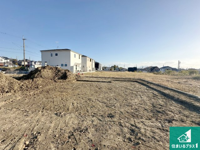 生駒郡斑鳩町龍田　第3期　新築一戸建ての外観|周辺は落ち着いた街並みの住宅地！子育てがしやすい住環境です！まだ未完成ですが、現地でしかわからない事もございます。是非一度ご覧ください。